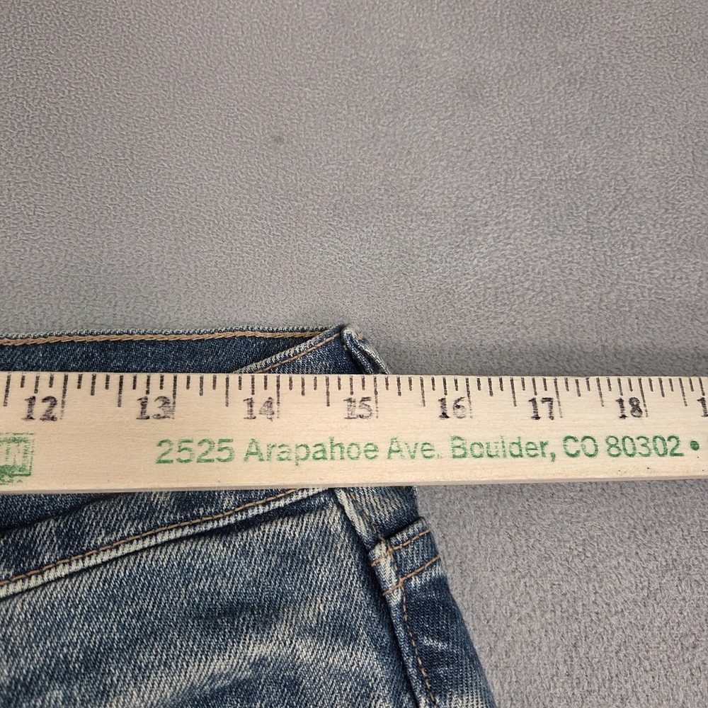 Levi's Made & Crafted 502 Jeans Mens 28x32 Blue Denim Tapered Fit Made in Japan - Picture 8 of 12